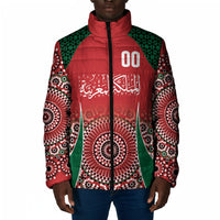 Morocco Yalla Vamos 2026 Custom Padded Jacket Zellige Mosaic Edition