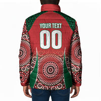 Morocco Yalla Vamos 2026 Custom Padded Jacket Zellige Mosaic Edition