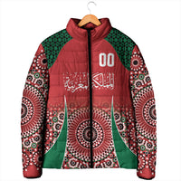 Morocco Yalla Vamos 2026 Custom Padded Jacket Zellige Mosaic Edition