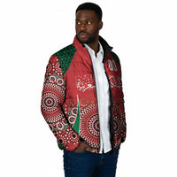 Morocco Yalla Vamos 2026 Custom Padded Jacket Zellige Mosaic Edition