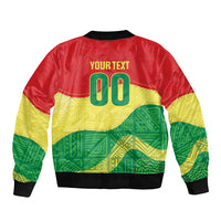 Senegal Kappu Adduna Custom Bomber Jacket Teranga Textile Edition