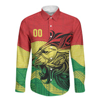 Senegal Kappu Adduna Custom Long Sleeve Button Shirt Teranga Textile Edition