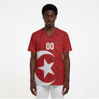 Tunisia Custom Scrub Top Carthage Heritage Edition