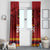 Custom Espana Campeon De Europa Window Curtain Spain History Champions - Wonder Print Shop