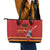 Custom Spain Euro 2024 Champions Leather Tote Bag La Roja Campeon De Europa - Wonder Print Shop