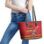 Custom Spain Euro 2024 Champions Leather Tote Bag La Roja Campeon De Europa - Wonder Print Shop