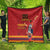 Custom Spain Euro 2024 Champions Quilt La Roja Campeon De Europa