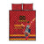 Custom Spain Euro 2024 Champions Quilt Bed Set La Roja Campeon De Europa - Wonder Print Shop