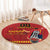 Custom Spain Euro 2024 Champions Round Carpet La Roja Campeon De Europa