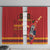 Custom Spain Euro 2024 Champions Window Curtain La Roja Campeon De Europa - Wonder Print Shop