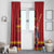 Custom Spain Euro 2024 Champions Window Curtain La Roja Campeon De Europa - Wonder Print Shop