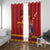 Custom Spain Euro 2024 Champions Window Curtain La Roja Campeon De Europa - Wonder Print Shop