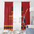 Custom Spain Euro 2024 Champions Window Curtain La Roja Campeon De Europa - Wonder Print Shop