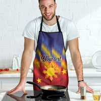 Personalized Philippines Eight Rays Sun Apron Traditional Filipino Igorot Pattern Motif
