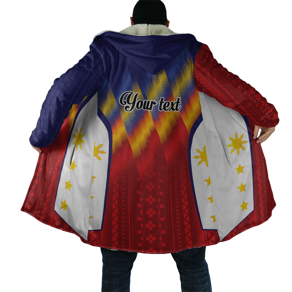Personalized Philippines Eight Rays Sun Cloak Traditional Filipino Igorot Pattern Motif