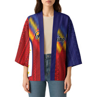 Personalized Philippines Eight Rays Sun Kimono Traditional Filipino Igorot Pattern Motif