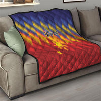 Personalized Philippines Eight Rays Sun Quilt Traditional Filipino Igorot Pattern Motif