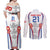 Custom England Women Football Couples Matching Off Shoulder Maxi Dress and Long Sleeve Button Shirts Three Lions Go World Cup 2023 LT9 - Wonder Print Shop