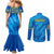 sweden-women-football-couples-matching-mermaid-dress-and-long-sleeve-button-shirts-blagult-world-cup-2023