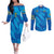 sweden-women-football-couples-matching-off-the-shoulder-long-sleeve-dress-and-long-sleeve-button-shirts-blagult-world-cup-2023