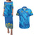 Sweden Women Football Couples Matching Puletasi Dress and Hawaiian Shirt Blagult World Cup 2023 LT9 - Wonder Print Shop