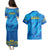 Sweden Women Football Couples Matching Puletasi Dress and Hawaiian Shirt Blagult World Cup 2023 LT9 - Wonder Print Shop