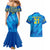 Custom Sweden Women Football Couples Matching Mermaid Dress and Hawaiian Shirt Blagult World Cup 2023 LT9 - Wonder Print Shop