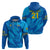 Custom Sweden Women Football Hoodie Blagult World Cup 2023 - Wonder Print Shop