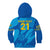 Custom Sweden Women Football Kid Hoodie Blagult World Cup 2023 - Wonder Print Shop