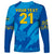 Custom Sweden Women Football Long Sleeve Shirt Blagult World Cup 2023 - Wonder Print Shop