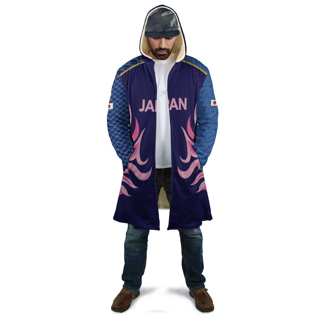 Twenty20 Japan Cricket Custom Cloak Retro Blue Version - Wonder Print Shop