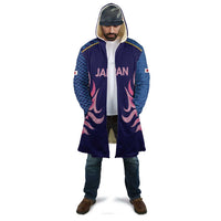 Twenty20 Japan Cricket Custom Cloak Retro Blue Version - Wonder Print Shop