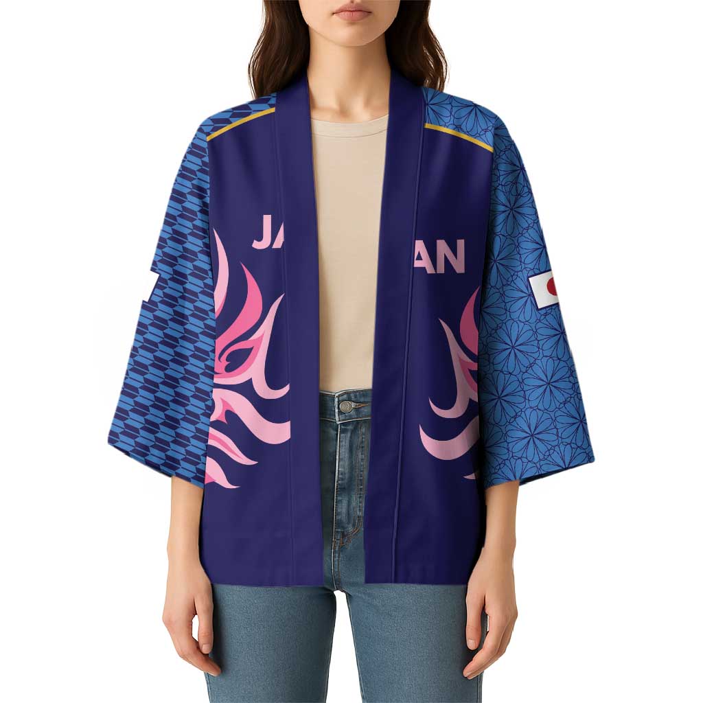 Twenty20 Japan Cricket Custom Kimono Retro Blue Version - Wonder Print Shop