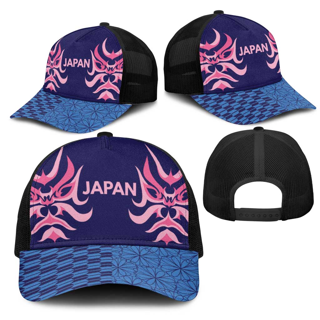 Twenty20 Japan Cricket Mesh Trucker Cap Retro Blue Version LT9