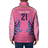 Twenty20 Japan Cricket Custom Padded Jacket Retro Pink Version - Wonder Print Shop