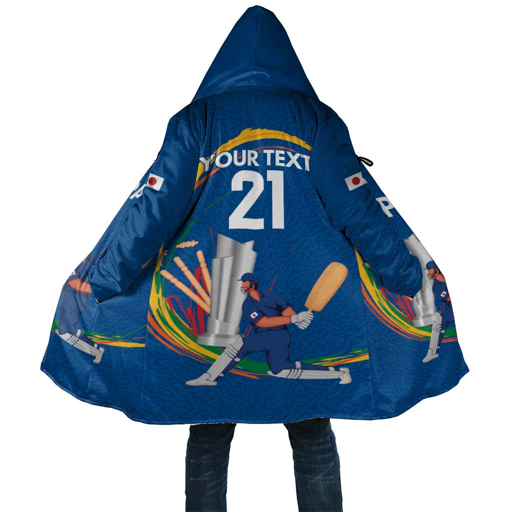 Custom Cricket Japan East Asia-Pacific Cloak Japan Momentum Unleashed - Wonder Print Shop