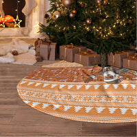 Cote d’Ivoire Christmas Santa Elephant Tree Skirt Baoule Woven Inspired