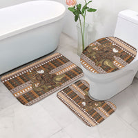 Mali Christmas Santa Nile Crocodile Bathroom Set Bogolanfini Mudcloth Inspired