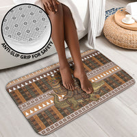 Mali Christmas Santa Nile Crocodile Bathroom Set Bogolanfini Mudcloth Inspired