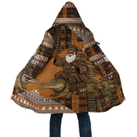 Mali Christmas Santa Nile Crocodile Cloak Bogolanfini Mudcloth Inspired