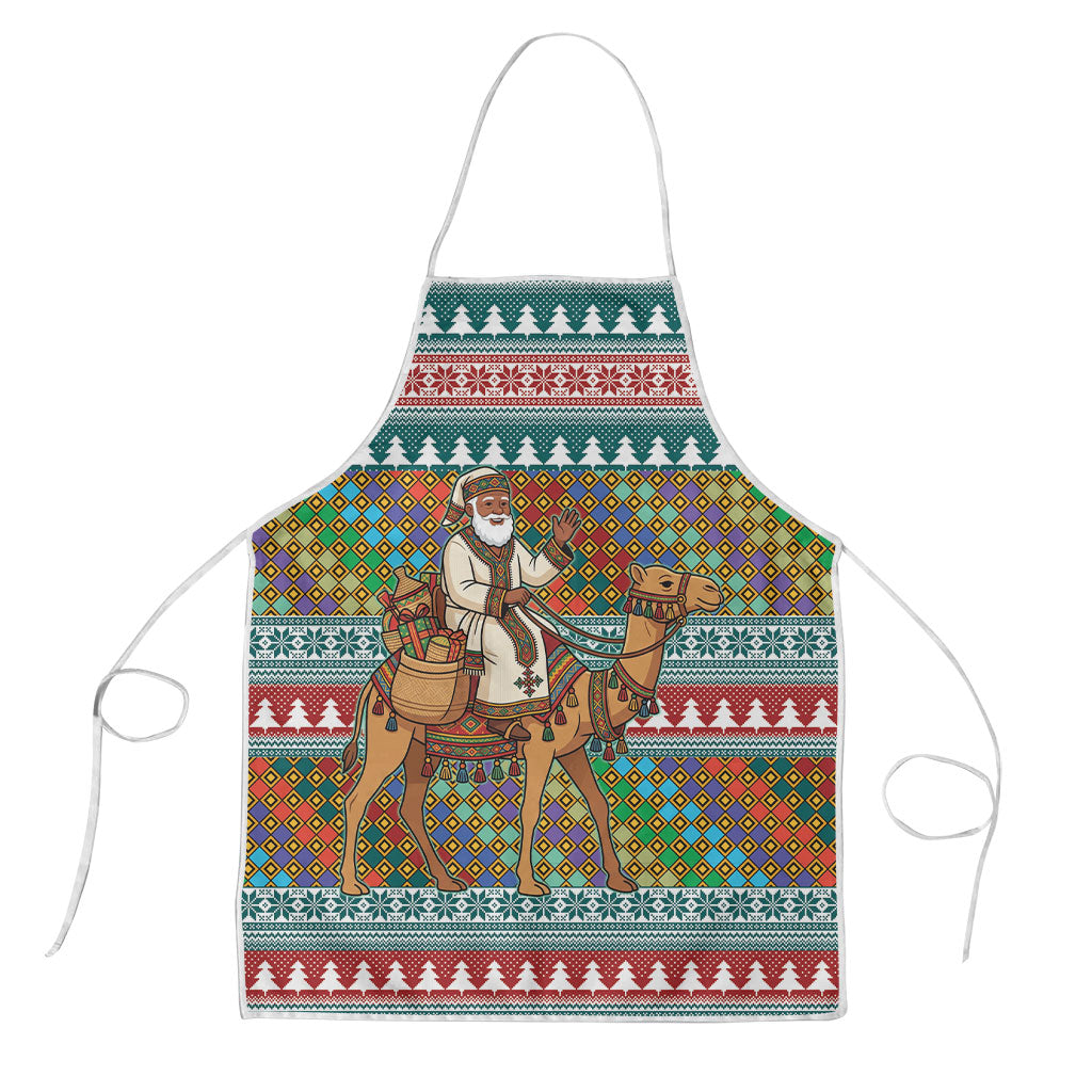 Eritrea Christmas Santa Camel Apron Tigrinya Woven Textile