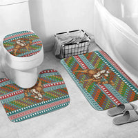 Eritrea Christmas Santa Camel Bathroom Set Tigrinya Woven Textile