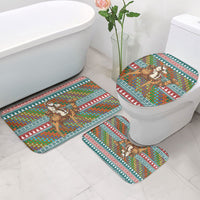 Eritrea Christmas Santa Camel Bathroom Set Tigrinya Woven Textile