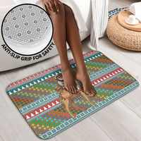 Eritrea Christmas Santa Camel Bathroom Set Tigrinya Woven Textile