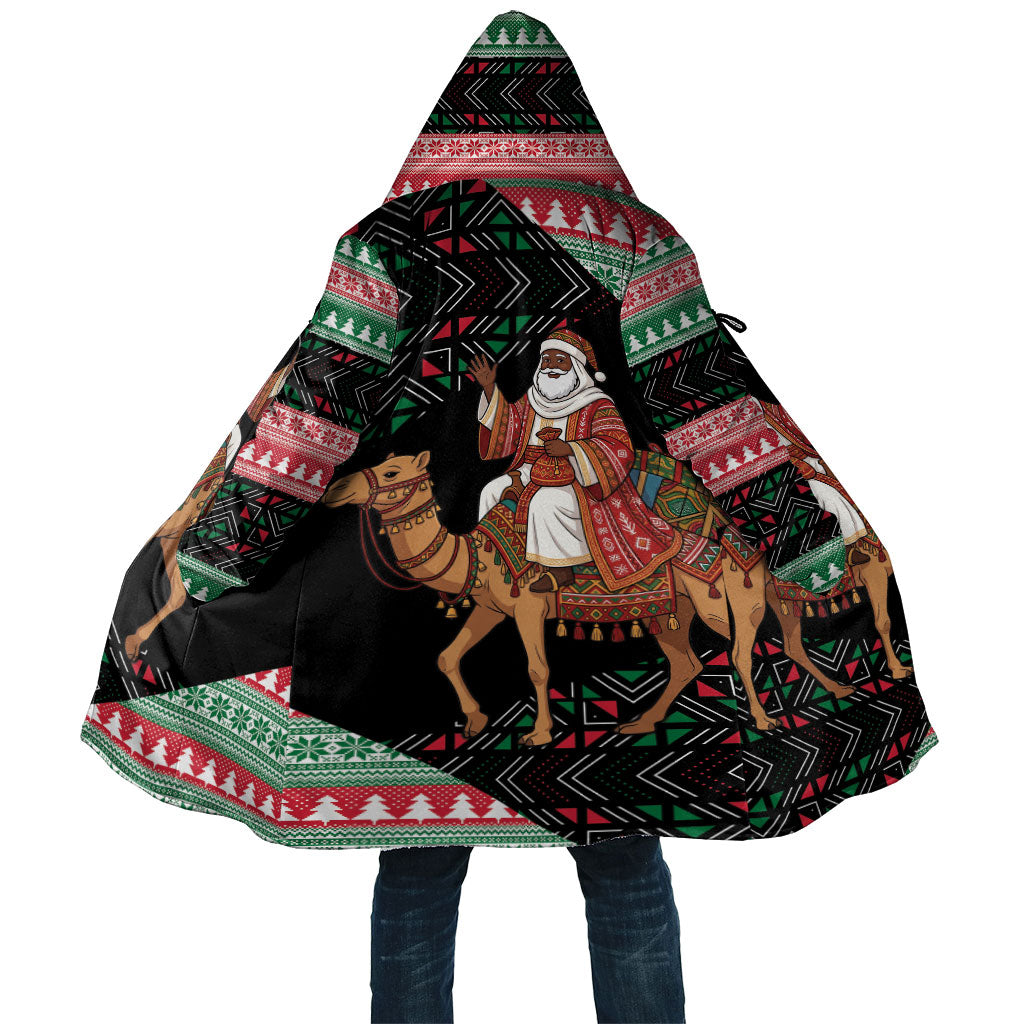 Sudan Christmas Santa Dromedary Camel Cloak Sudanese Tobe Inspired Textile
