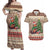 Personalized Beaver-y Merry Couples Matching Off Shoulder Maxi Dress and Hawaiian Shirt Canada Merry Christmas Beavers LT9 - Wonder Print Shop