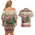 Personalized Beaver-y Merry Couples Matching Off Shoulder Short Dress and Hawaiian Shirt Canada Merry Christmas Beavers LT9 - Wonder Print Shop