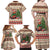 Personalized Beaver-y Merry Family Matching Off Shoulder Maxi Dress and Hawaiian Shirt Canada Merry Christmas Beavers LT9 - Wonder Print Shop