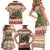 Personalized Beaver-y Merry Family Matching Short Sleeve Bodycon Dress and Hawaiian Shirt Canada Merry Christmas Beavers - Wonder Print Shop