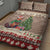 Personalized Beaver-y Merry Quilt Bed Set Canada Merry Christmas Beavers